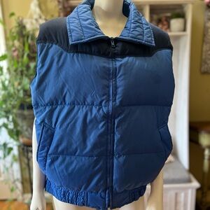 Navy Blue Puffer Jacket